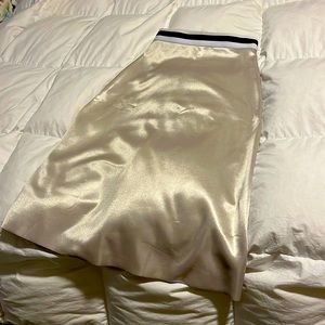 Metallic Midi skirt